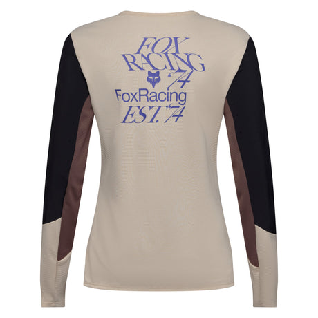 Fox Defend LS Jersey Damen | beige | Größe L