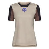 Fox Defend SS Jersey Damen | beige | Größe L