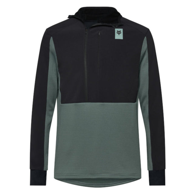 Fox Defend Thermal Hoody Herren | grün | Größe L