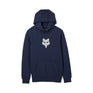 Fox Fox Head Fleece Pullover Herren | blau | Größe L