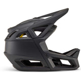 Fox Proframe Bikehelm | schwarz | Größe L