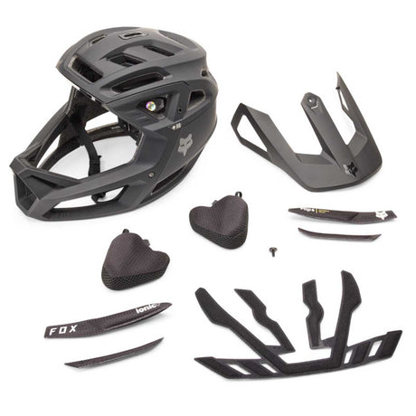 Fox Proframe RS Bikehelm | schwarz | Größe L