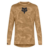 Fox Ranger Tru Dri LS Jersey Herren | braun | Größe M