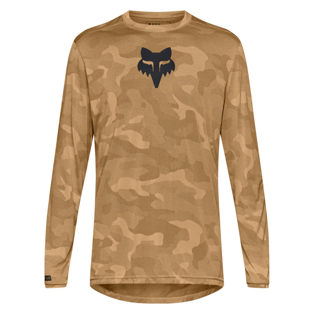 Fox Ranger Tru Dri LS Jersey Herren | braun | Größe M