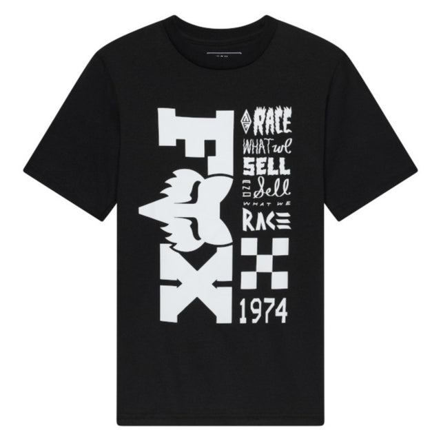 Fox Youth Bend SS Tee Kinder | schwarz | Größe L