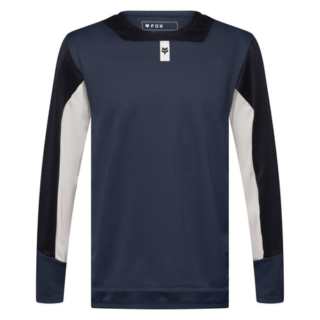 Fox Youth Defend LS Jersey Kinder | blau | Größe L