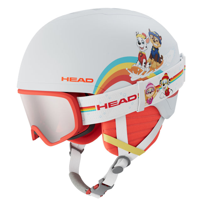 Head Yuki Set Paw Patrol Helm & Skibrille | weiss | Größe XS / S
