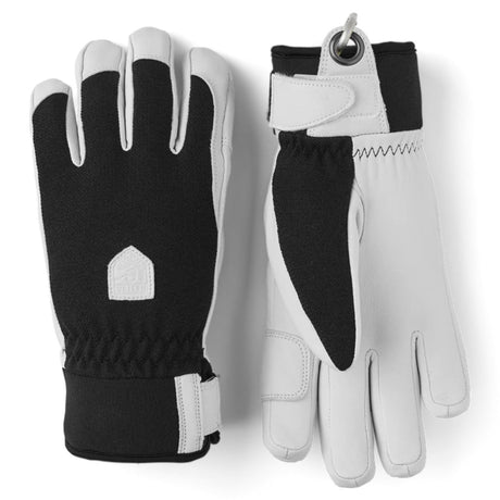 Hestra Army Leather Patrol 5-finger Handschuhe Damen | schwarz | Größe 6