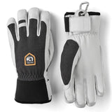 Hestra Army Leather Patrol 5-finger Handschuhe Herren | grau | Größe 10