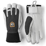 Hestra Army Leather Patrol 5-finger Handschuhe Herren | grau | Größe 10