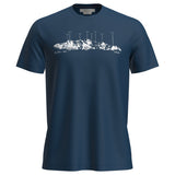 Icebreaker Merino 150 Tech Lite T-Shirt Herren | blau | Größe L