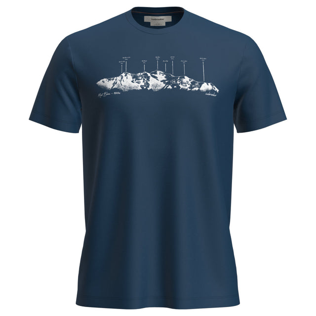 Icebreaker Merino 150 Tech Lite T-Shirt Herren | blau | Größe L