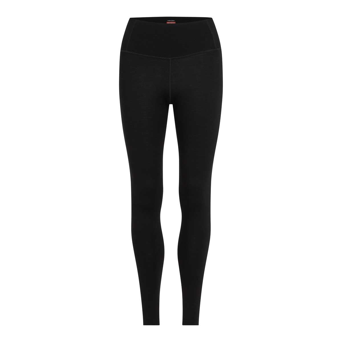 Icebreaker Merino 260 Tech High Rise Leggings Damen | schwarz | Größe L