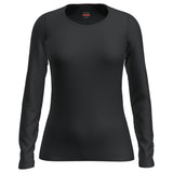 Icebreaker Merino 260 Tech LS Scoop Damen | schwarz | Größe L