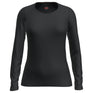 Icebreaker Merino 260 Tech LS Scoop Damen | schwarz | Größe L