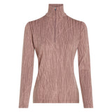 Icebreaker Merino 260 Vertex LS Half Zip Damen | rosa | Größe L