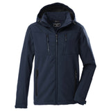Killtec Kow 79 Softshell Jacke Herren | blau | Größe L