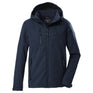 Killtec Kow 79 Softshell Jacke Herren | blau | Größe L