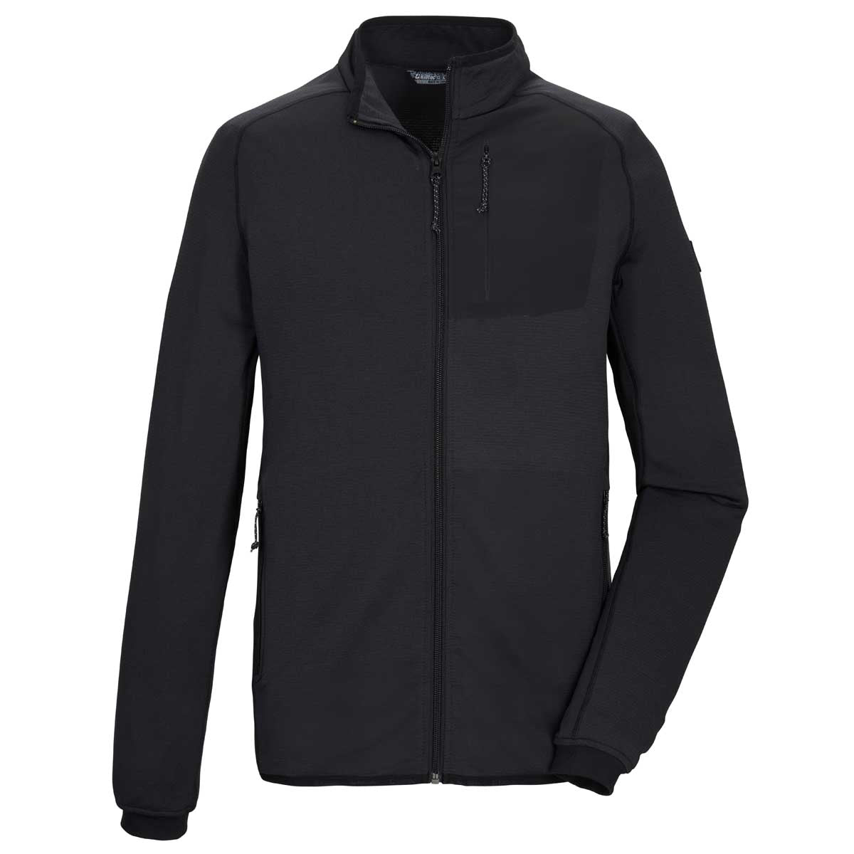 Killtec KSW 128 Midlayer Jacke Herren | schwarz | Größe L
