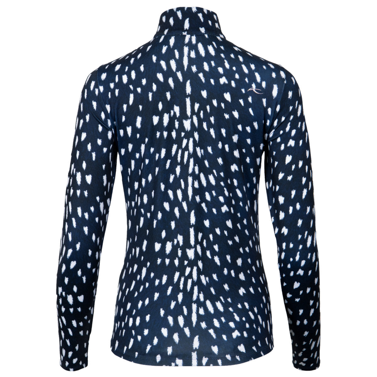 Kjus Kinetic Print Half-Zip Midlayer Damen | blau | Größe L