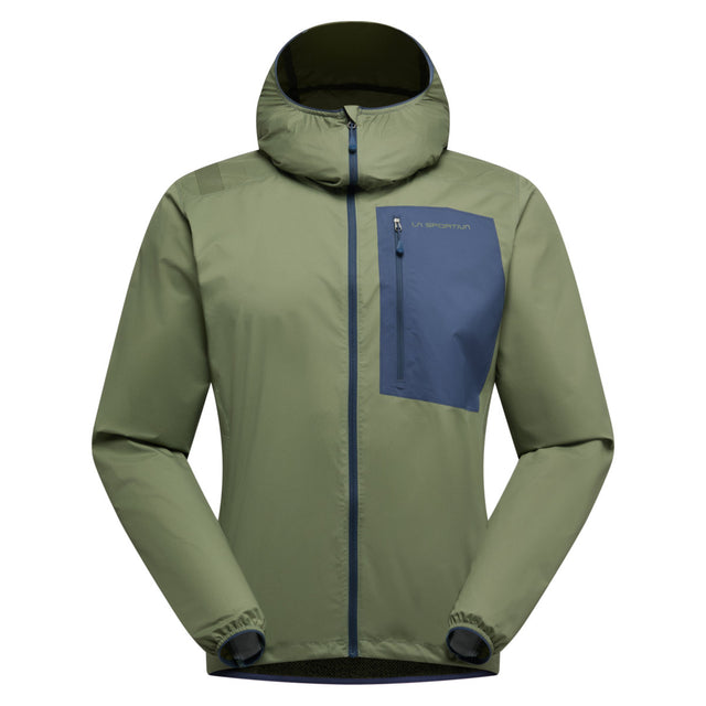 La Sportiva Wall Breeze Stretch Jacke Herren | grün | Größe L