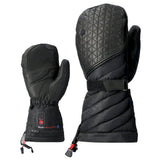 Lenz Heat Glove 6.0 Finger Cap Mittens Heizhandschuhe Damen | schwarz | Größe M (8)