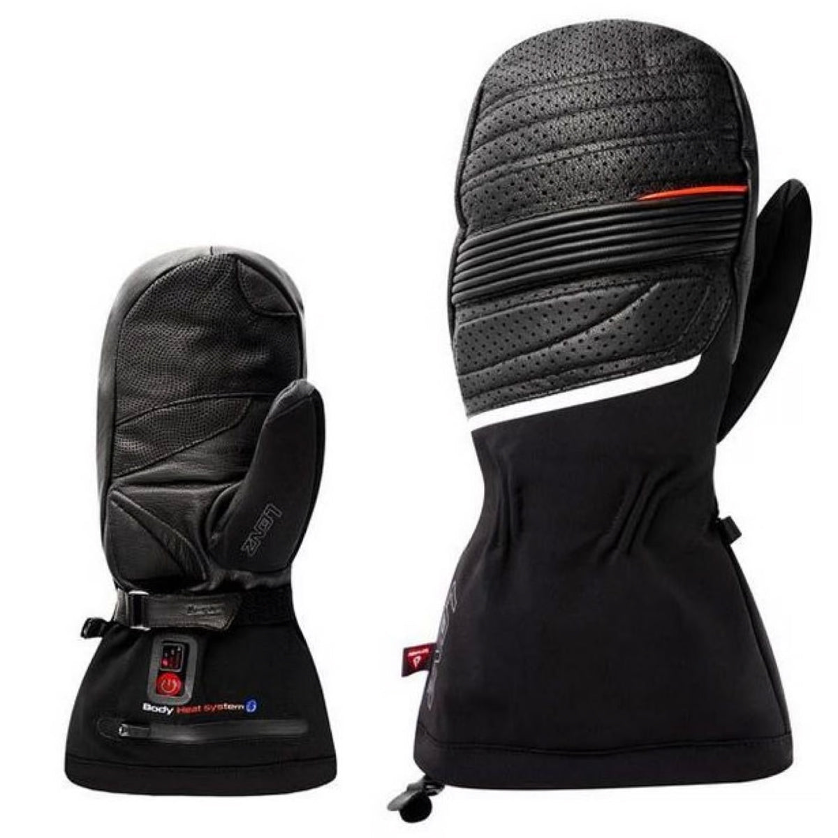 Lenz Heat Glove 6.0 Finger Cap Mittens Heizhandschuhe Herren | schwarz | Größe L (9/10)