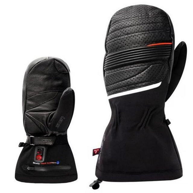 Lenz Heat Glove 6.0 Finger Cap Mittens Heizhandschuhe Herren | schwarz | Größe L (9/10)