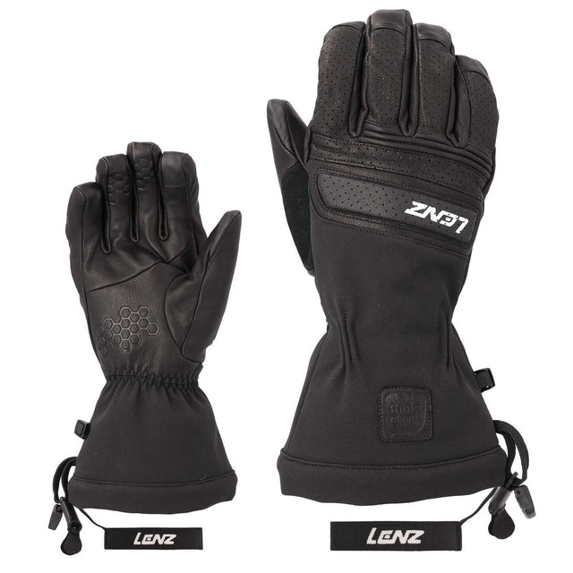 Lenz think about Handschuhe Damen | schwarz | Größe L (9)