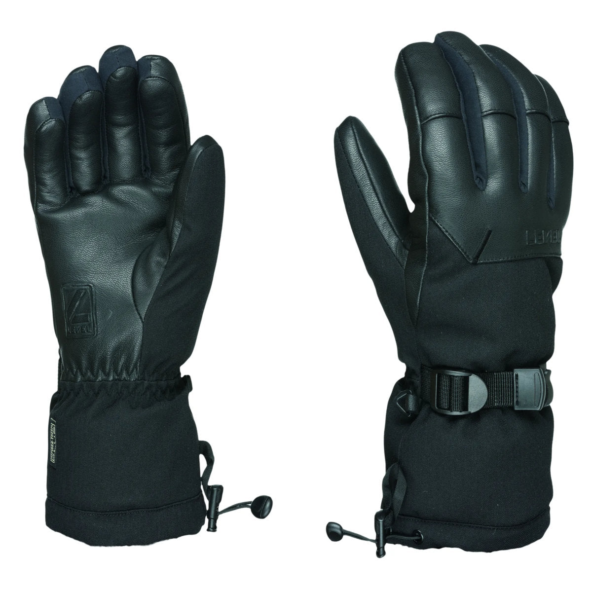 Level Freeride Handschuhe Herren | schwarz | Größe 10