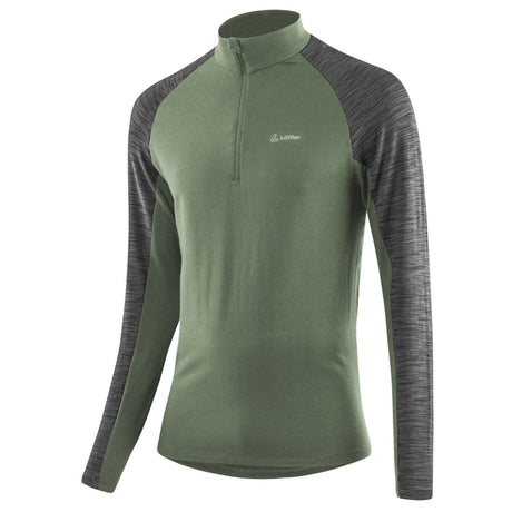 Löffler Midlayer Stripes Transtex Herren | grün | Größe 50