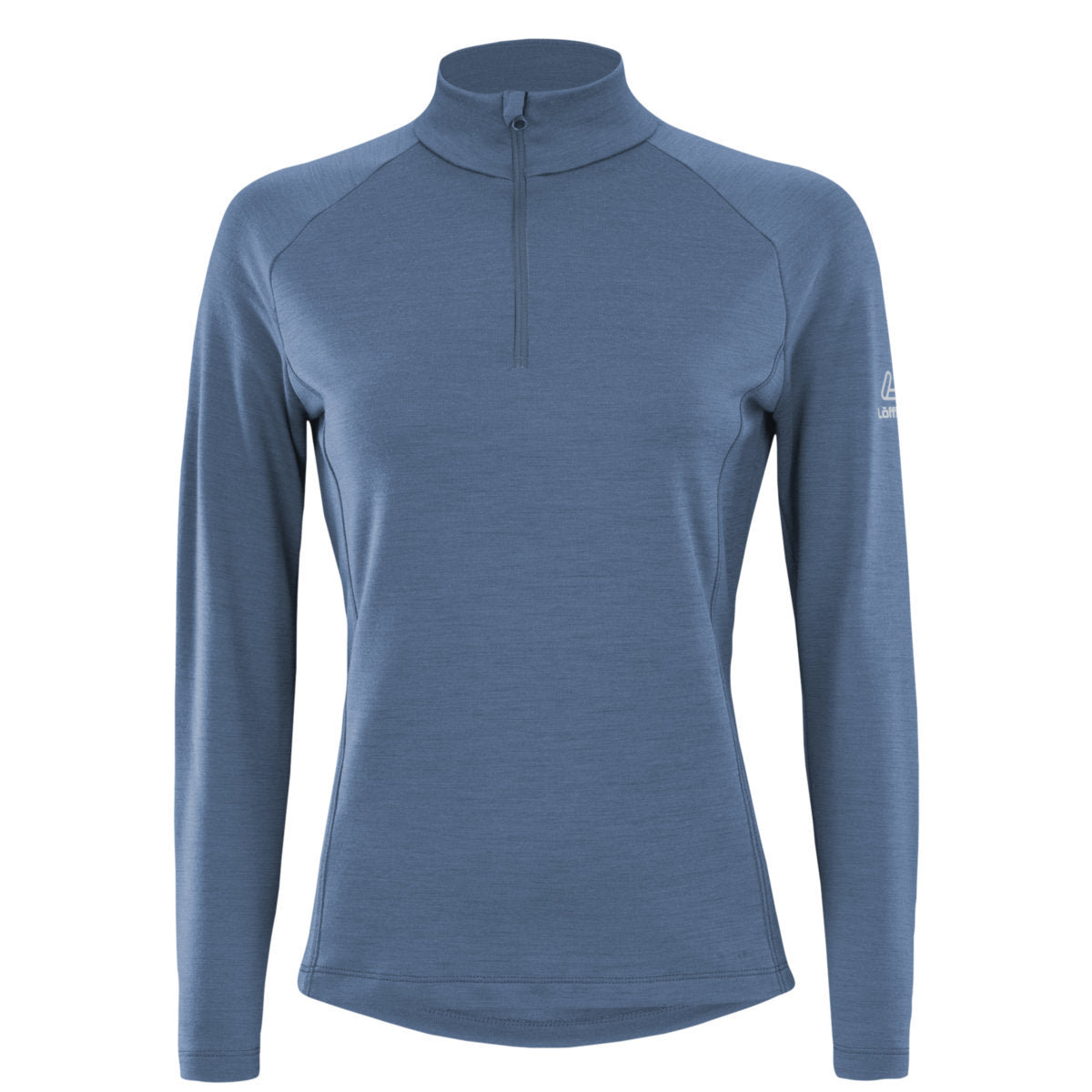 Löffler Midlayer Transtex Merino Damen | blau | Größe 36