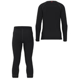 Löffler Set 3/4 Transtex Warm Kinder | schwarz | Größe 152