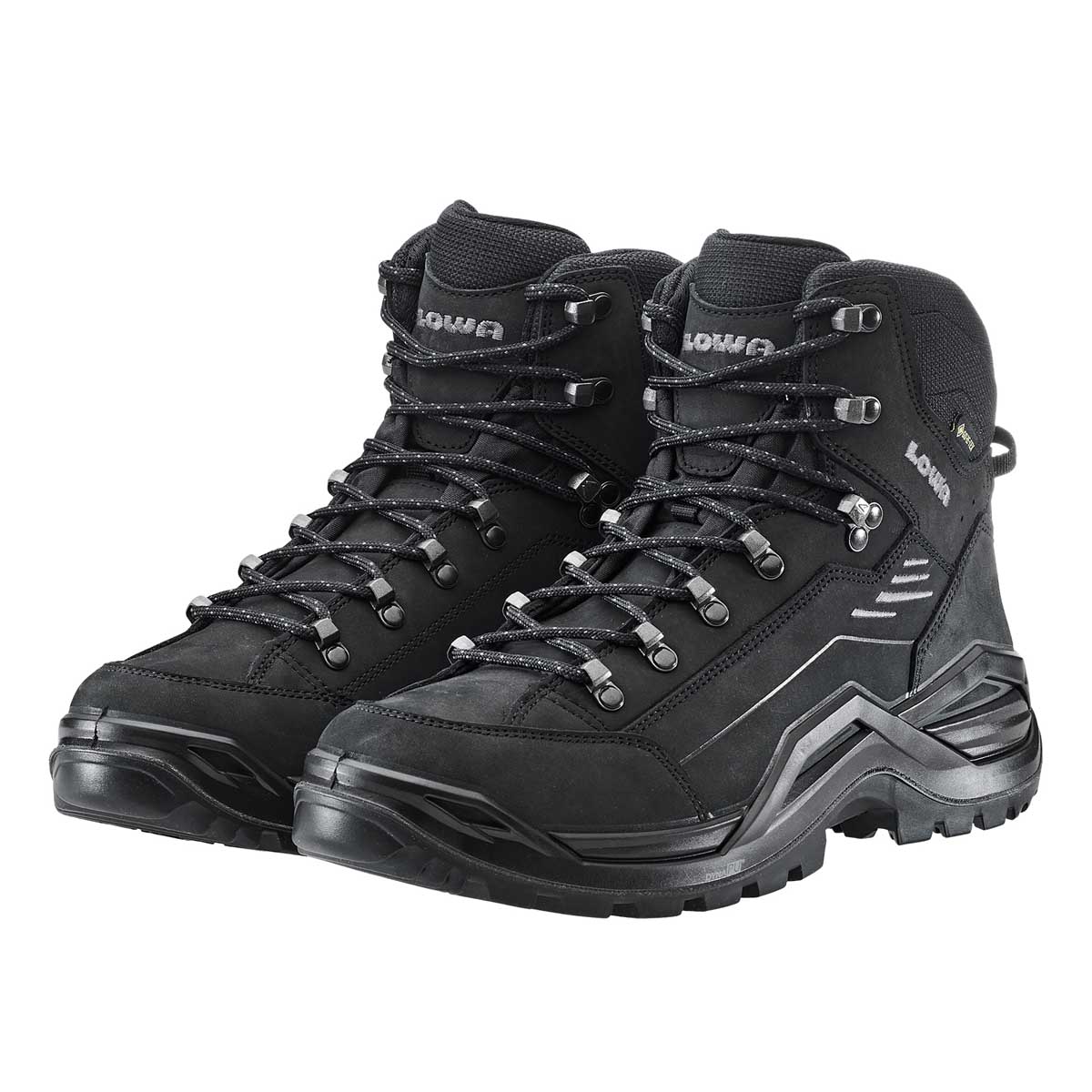 Lowa Renegade EVO GTX MID Trekkingschuhe Herren | schwarz | Größe UK 10.0