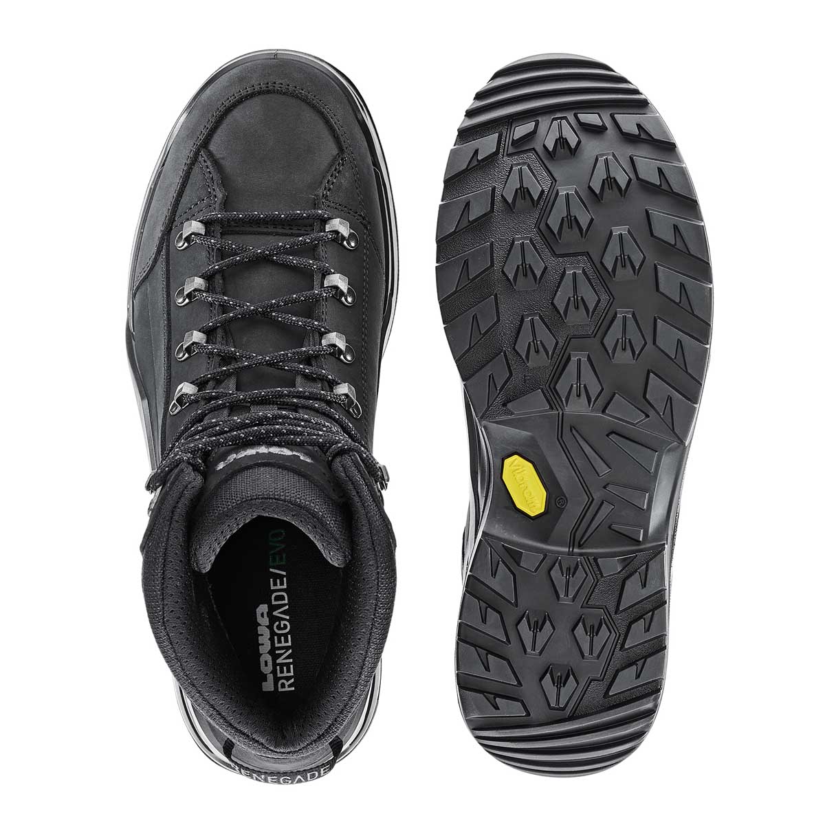 Lowa Renegade EVO GTX MID Trekkingschuhe Herren | schwarz | Größe UK 10.0
