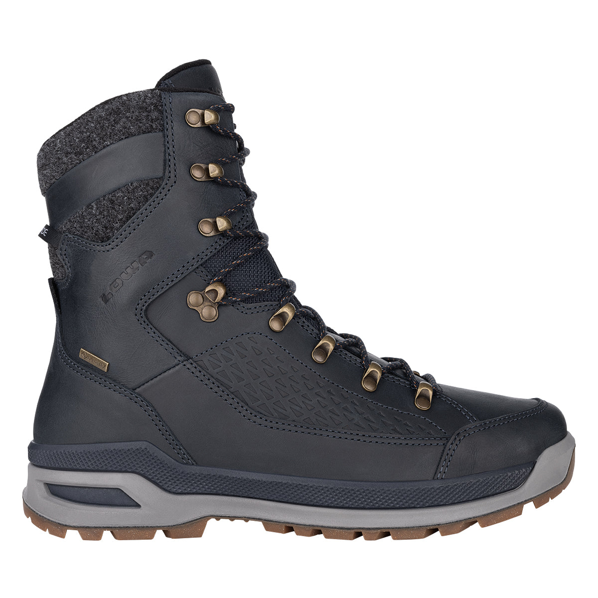 Lowa Renegade Evo Ice GTX Winterschuhe Herren | blau | Größe UK 10.0
