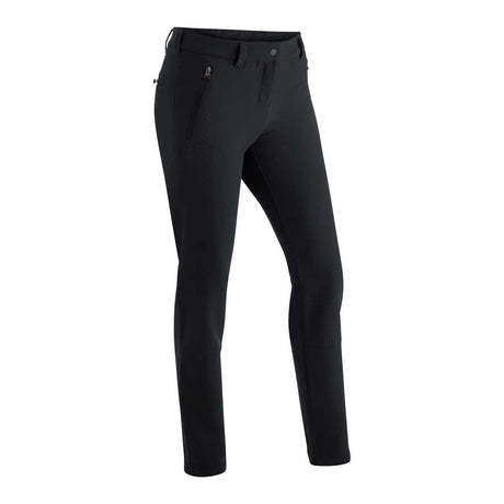 Maier Sports Helga Slim Wanderhose Damen | schwarz | Größe 34