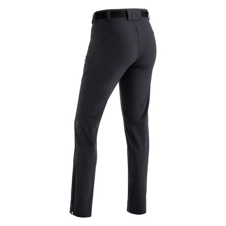 Maier Sports Lana Slim Wanderhose Damen | schwarz | Größe 36