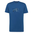 Mammut Mountain Fruendenhorn T-Shirt Herren | blau | Größe L