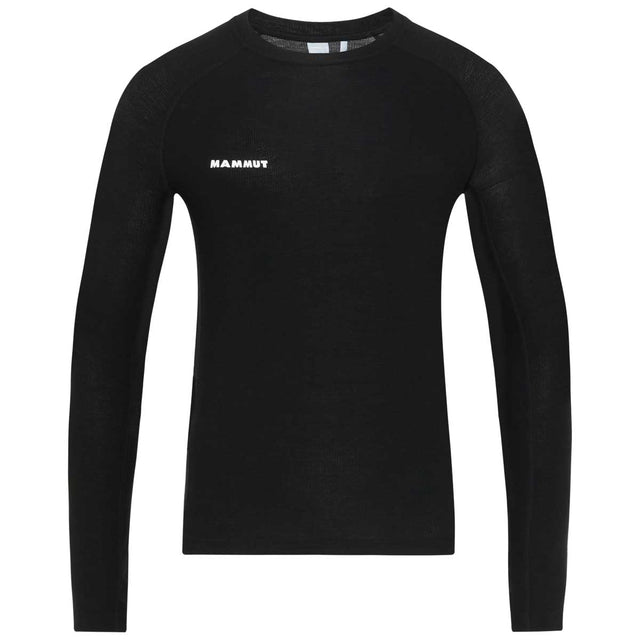Mammut Tree Wool Thermal FL Longsleeve Herren | schwarz | Größe L