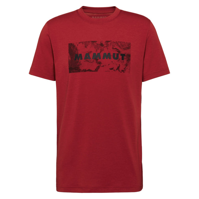 Mammut Trovat Logo T-Shirt Herren | rot | Größe L