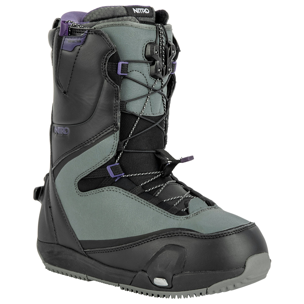 Nitro Cave TLS Step On Snowboardschuhe Damen + Step On Bindung (2023/2024) | schwarz | Größe 24.5
