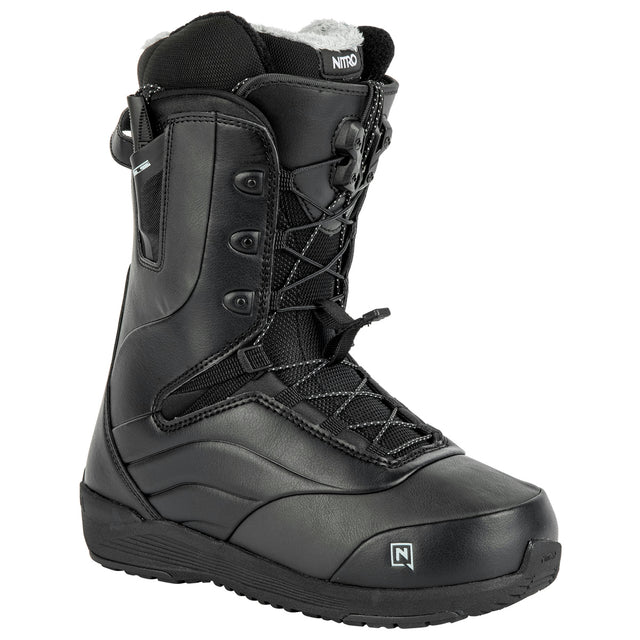 Nitro Crown TLS Snowboardschuhe Damen (2023/2024) | schwarz | Größe 24.5