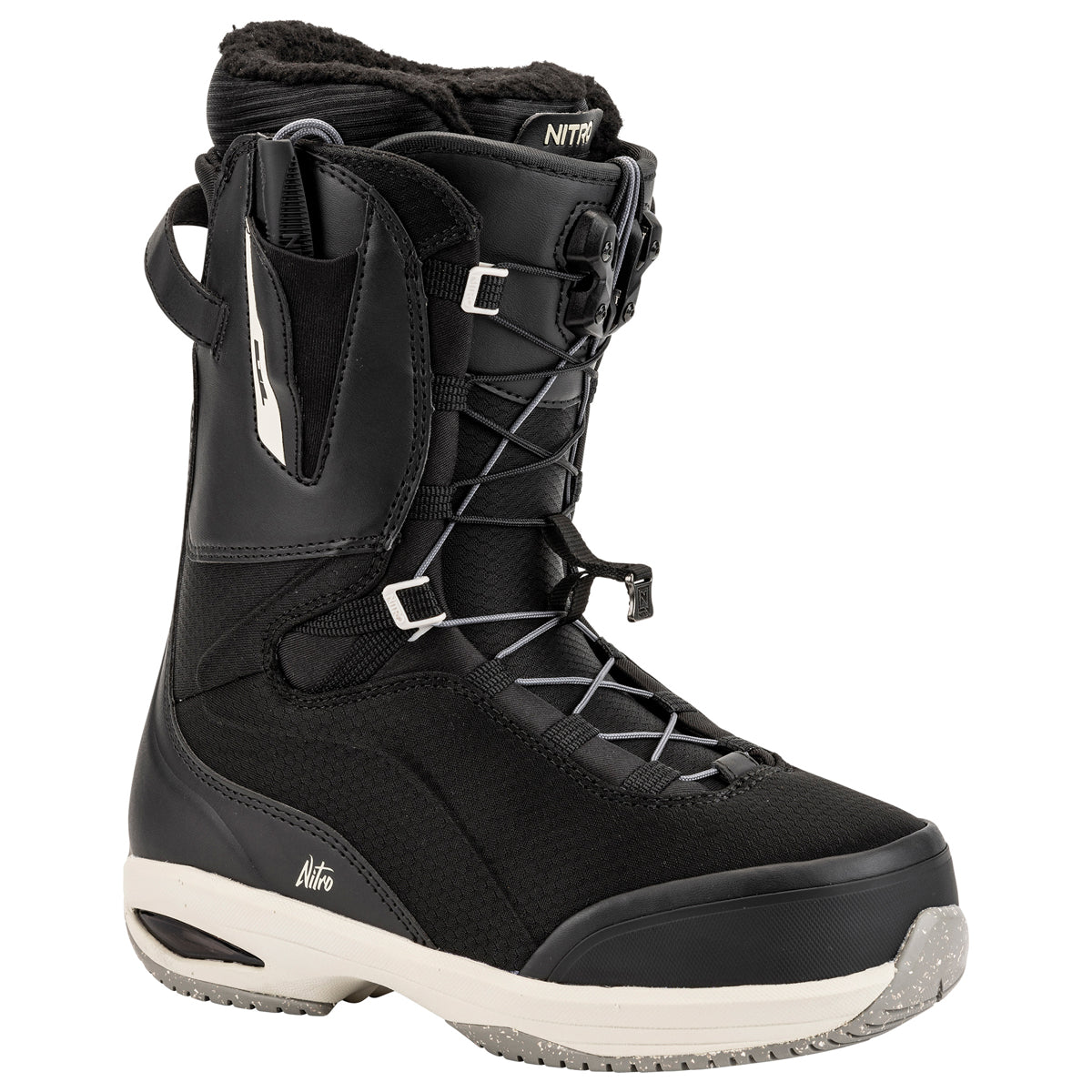 Nitro Faint TLS Snowboardschuhe Damen (2024/2025) | schwarz | Größe 24.5