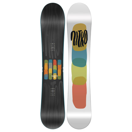 Nitro Phase Snowboard (2025/2026) | schwarz | Größe 155
