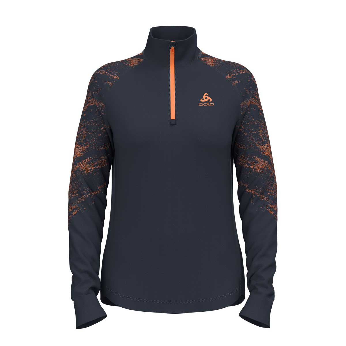 Odlo Berra Graphic Midlayer Damen | blau | Größe L