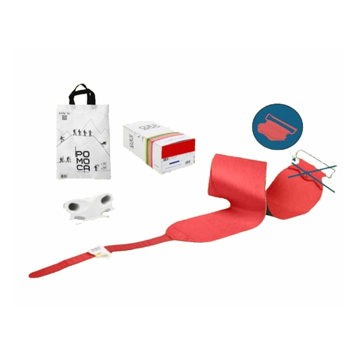 Pomoca Zugspitz ready2climb (113mm) Steigfelle | rot | Größe L (175-190cm)