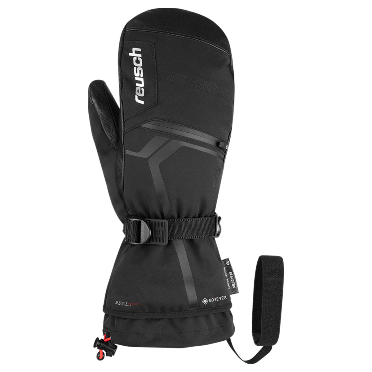 Reusch Down Spirit GTX Mitten Handschuhe Herren | schwarz | Größe 10