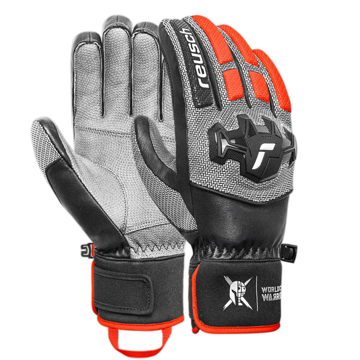 Reusch Worldcup Warrior Team Handschuhe Herren | grau | Größe 10