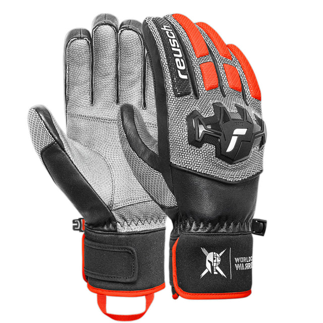 Reusch Worldcup Warrior Team Handschuhe Herren | grau | Größe 10